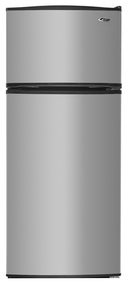 17.6 cu. ft. Top Freezer Refrigerator with 3 Spillsaver Glass Shelves, 2 Garden Fresh Crispers, Deli Drawer, Reversible Door Swing and Up-Front Temperature Controls