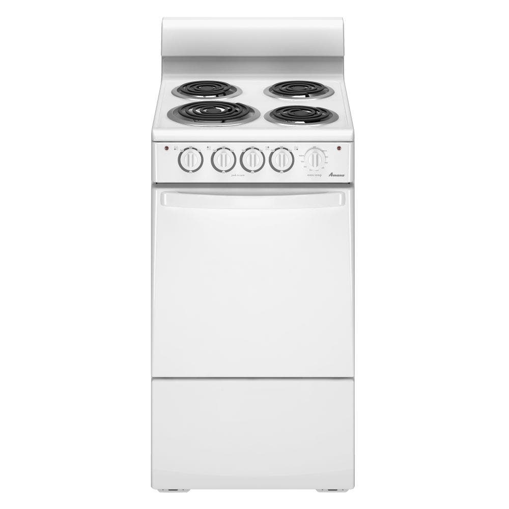 Amana AEP200VAW 20" Freestanding Electric Range