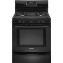 30" Freestanding Gas Range with 5 Sealed Burners, 5.1 cu. ft. True Convection Oven, Self Clean, Continuous Grates, Easy Convect, Cast-Iron Griddle and Warming Drawer