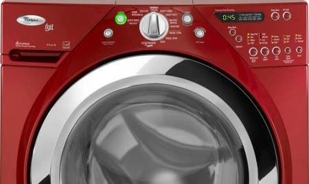 Whirlpool WFW9470WR Cranberry Red