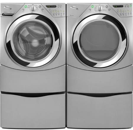 Whirlpool WFW9470WL Lunar Silver