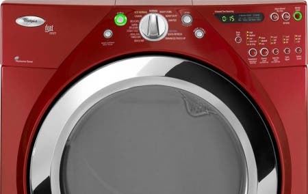 Whirlpool WED9470WR Cranberry Red