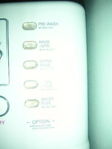 LG WM3988HWA 27" Steam Washer/Dryer Combo