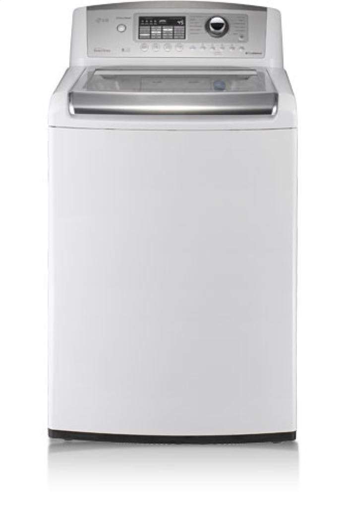 LG WT5001CW 27" Top Load Washer with 4.5 cu. ft. Ultra Capacity, 12