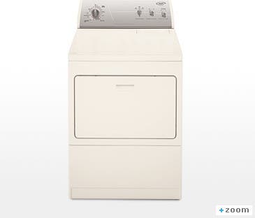 Whirlpool LGR8648PG Bisque with Gold Metallic Console
