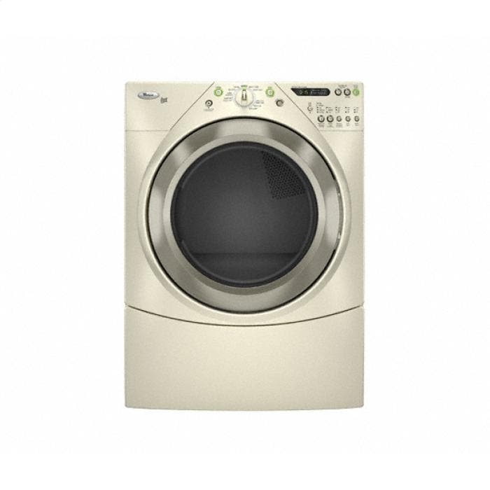 Whirlpool WED9400ST Bisque with Gold Metallic Accents