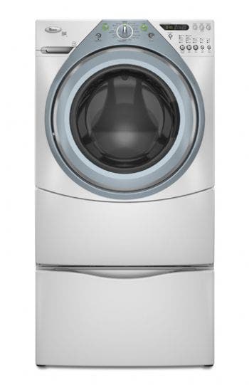 Whirlpool WFW9400SZ White with Sapphire Blue Accents