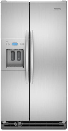 KitchenAid KSRS25RSMS Stainless Steel/Apollo Grey Cabinet