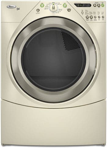 Whirlpool WGD9400ST Bisque with Gold Metallic Accents