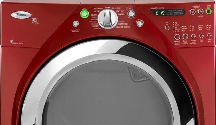 Whirlpool WGD9470WR Cranberry Red