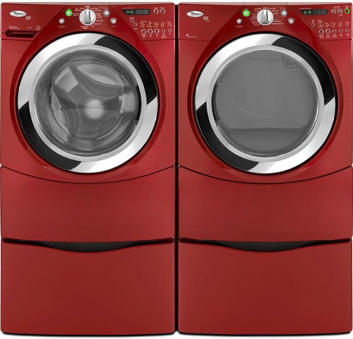 Whirlpool WGD9470WR Cranberry Red