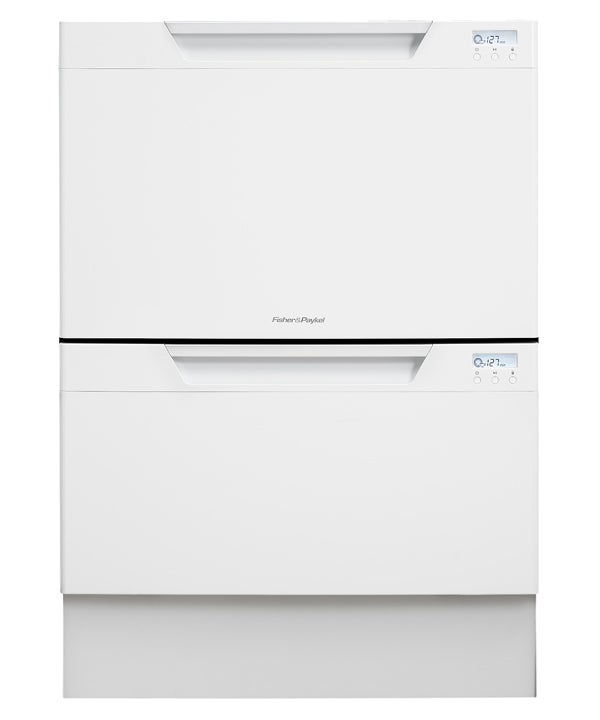 Fisher Paykel DD24DCW6V2 SemiIntegrated Double Drawer Dishwasher with