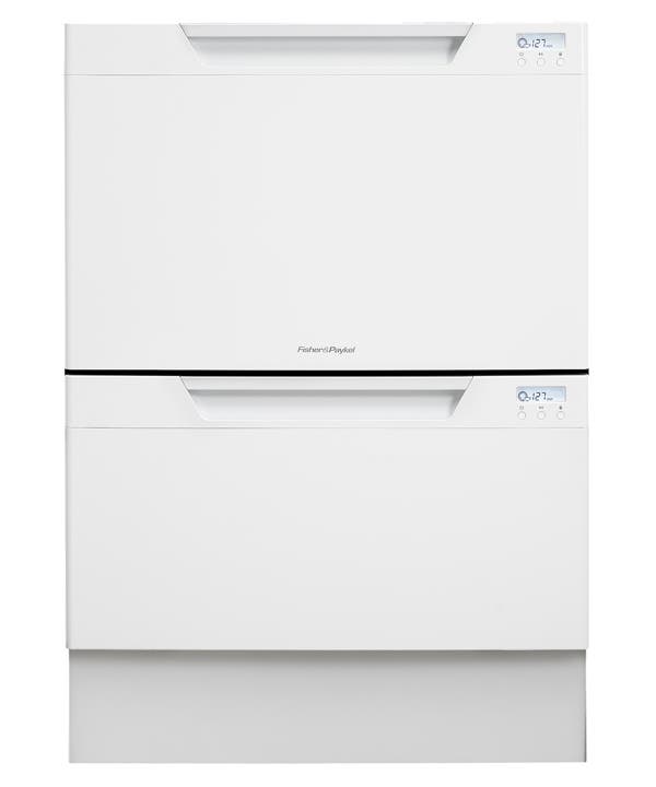 Fisher Paykel DD24DCW6V2 White with Recessed Handle