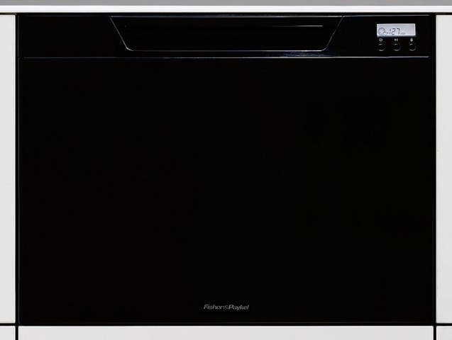 Fisher Paykel DD24SCTB6V2 Black with Recessed Handle