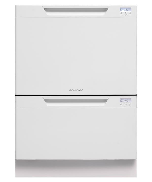 Fisher Paykel DD24DCTW6V2 White with Recessed Handle