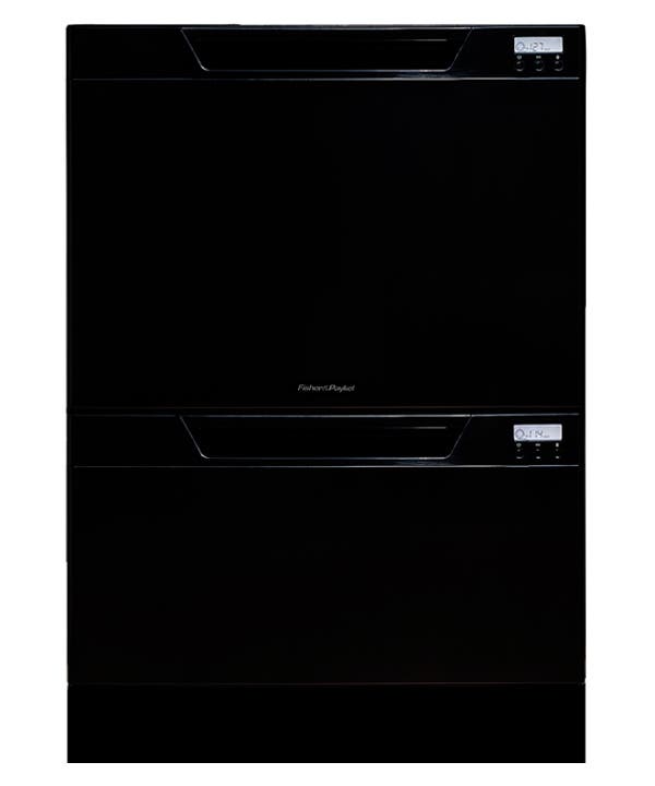 Fisher Paykel DD24DCTB6V2 Black with Recessed Handle