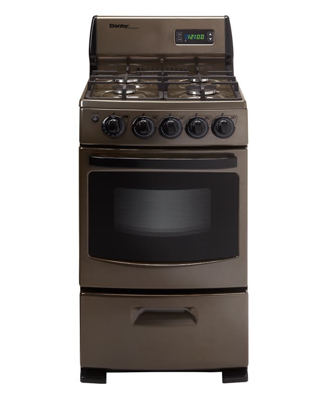 Danby DR299BLSGLP 20" Freestanding Gas Range