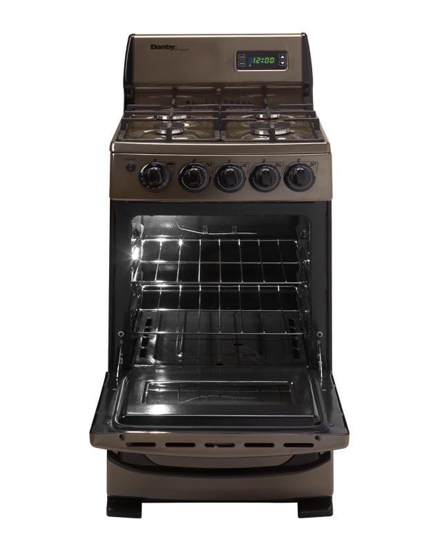 Danby DR299BLSGLP 20" Freestanding Gas Range