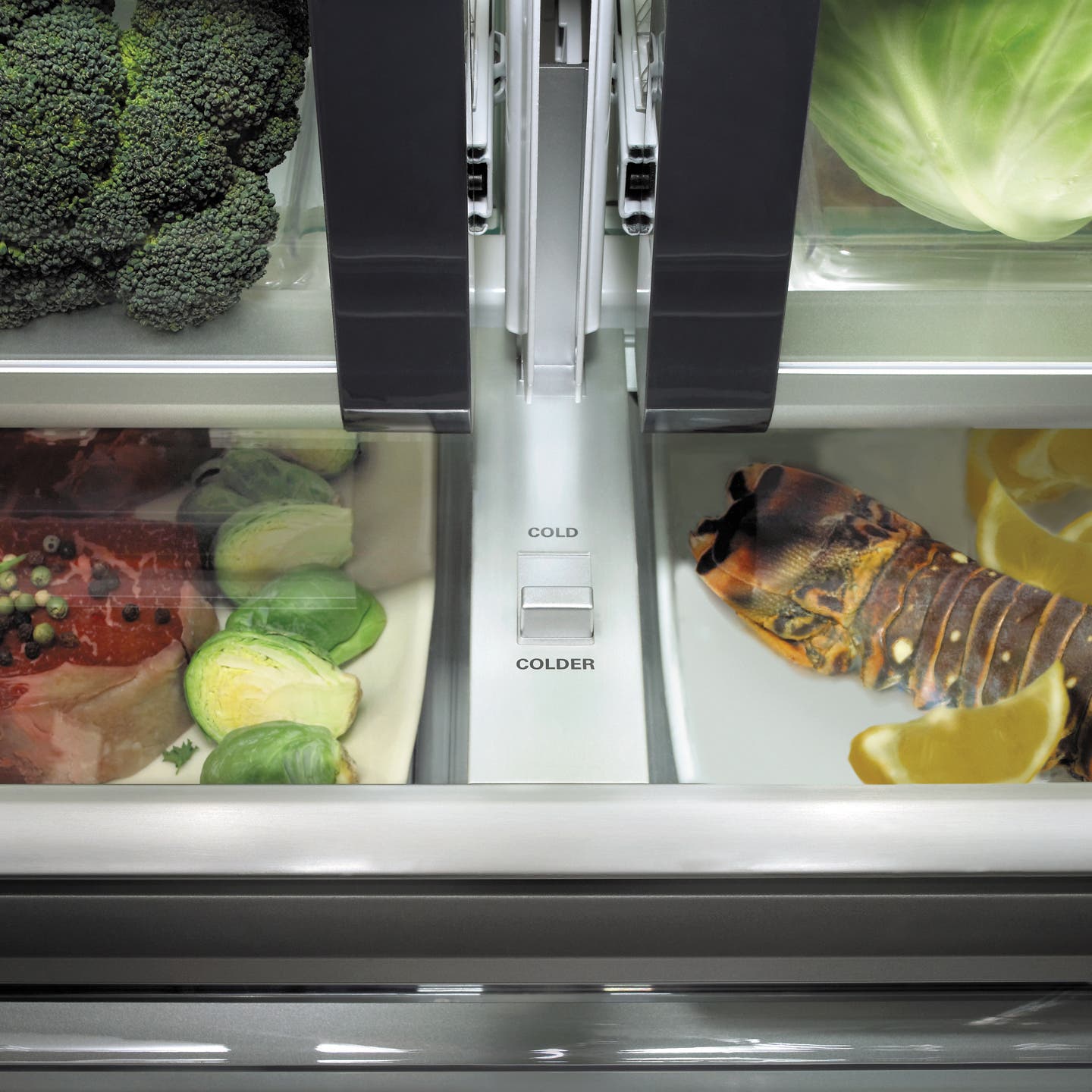 Thermador T36BT71FSE 36" Built-in Framed French Door Refrigerator