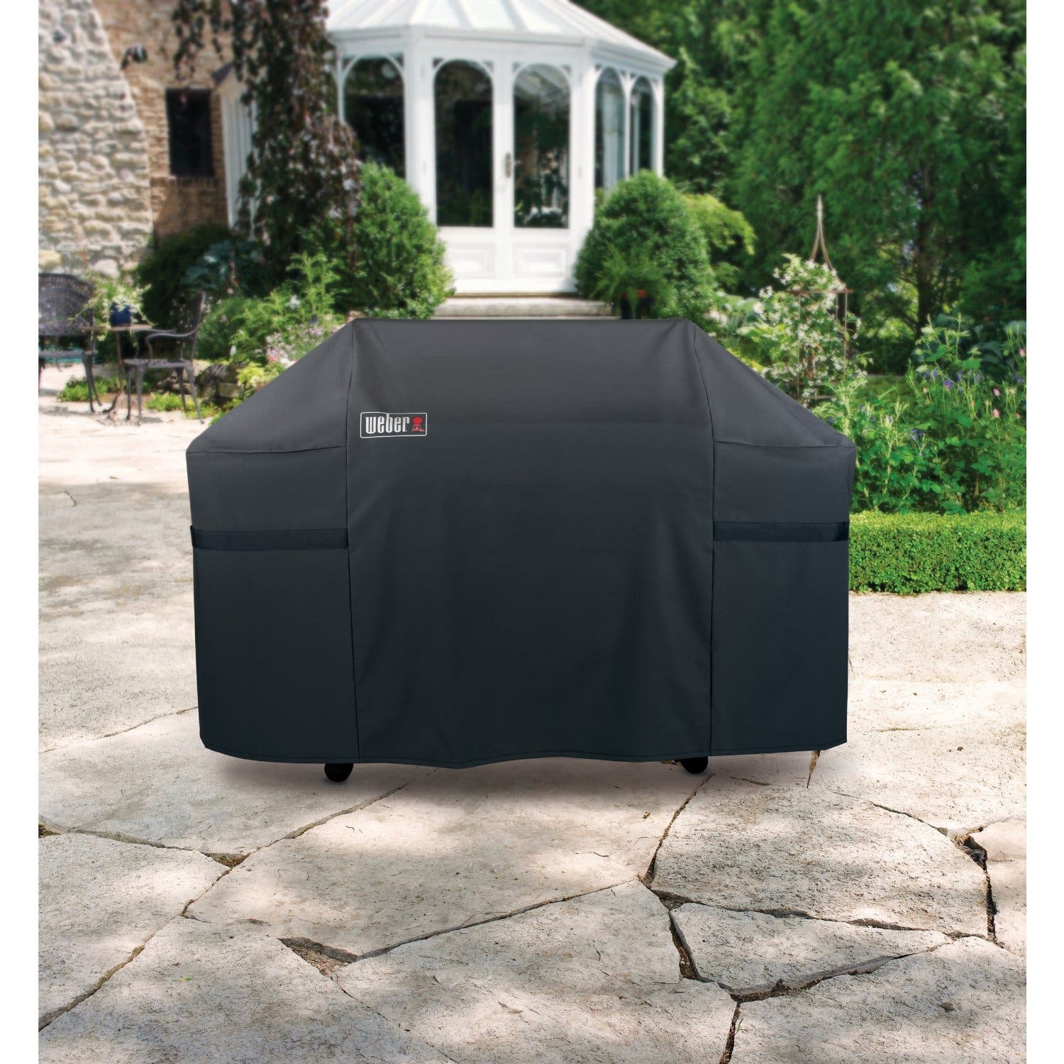 Weber 7555 Premium Vinyl Freestanding Grill Cover