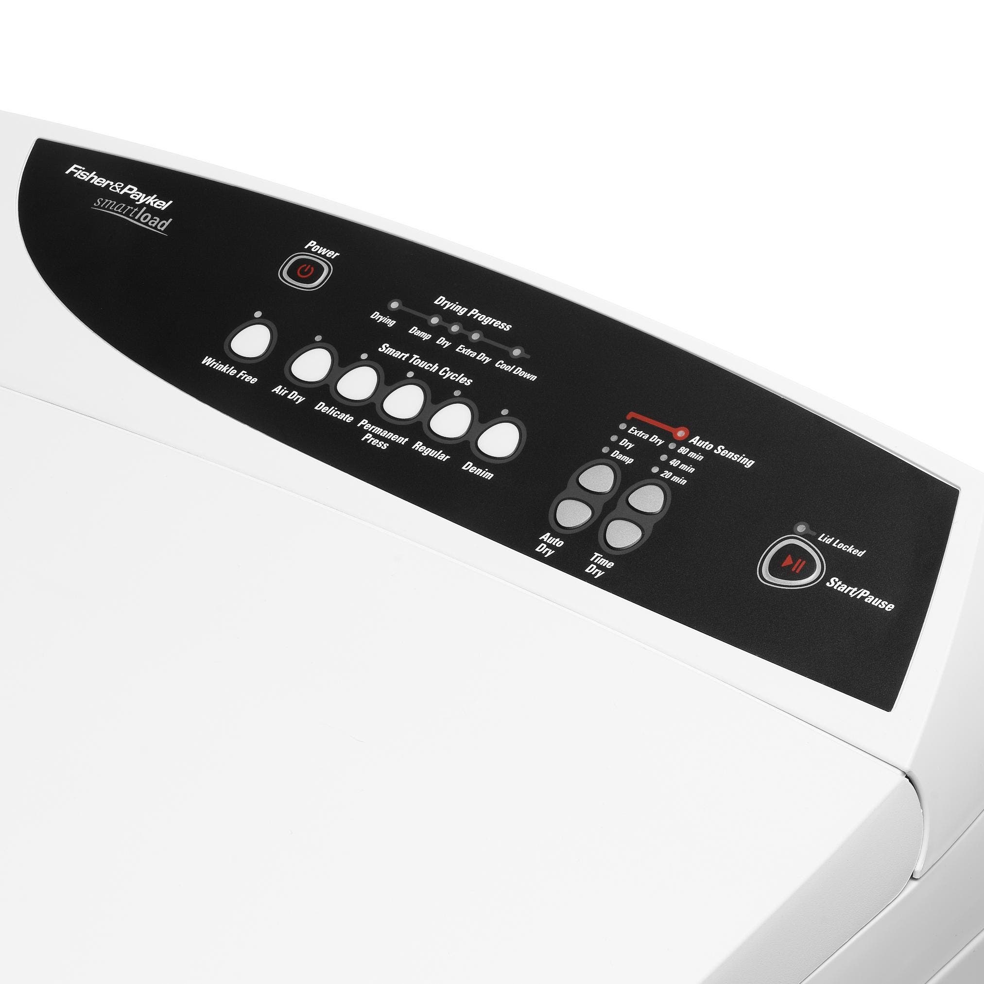 Fisher Paykel DE62T27GW1 27" SmartLoad Electric Dryer
