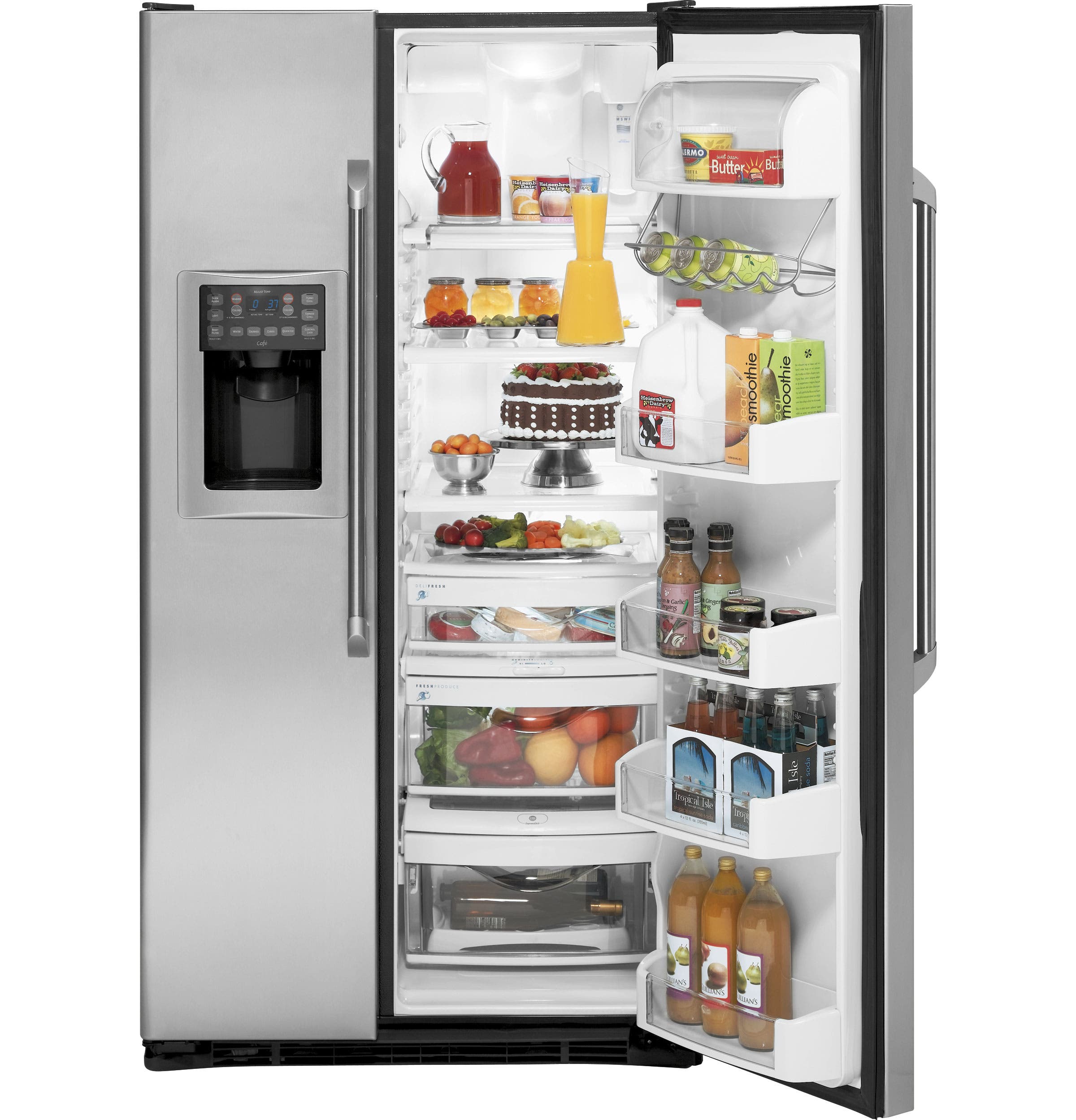 GE CSHS6UGZSS 25.7 cu. ft. Side by Side Refrigerator