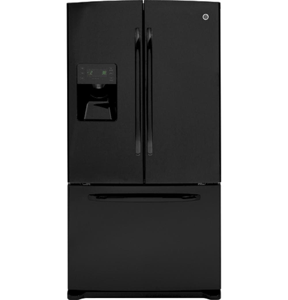 GE GFSF6KKYBB Black with High-Gloss Doors