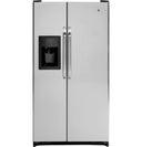 25.3 cu. ft. Side by Side Refrigerator with Adjustable Spill Proof Glass Shelves, Humidity-Controlled Crispers, External Ice/Water Dispenser and In-the-Door Can Rack