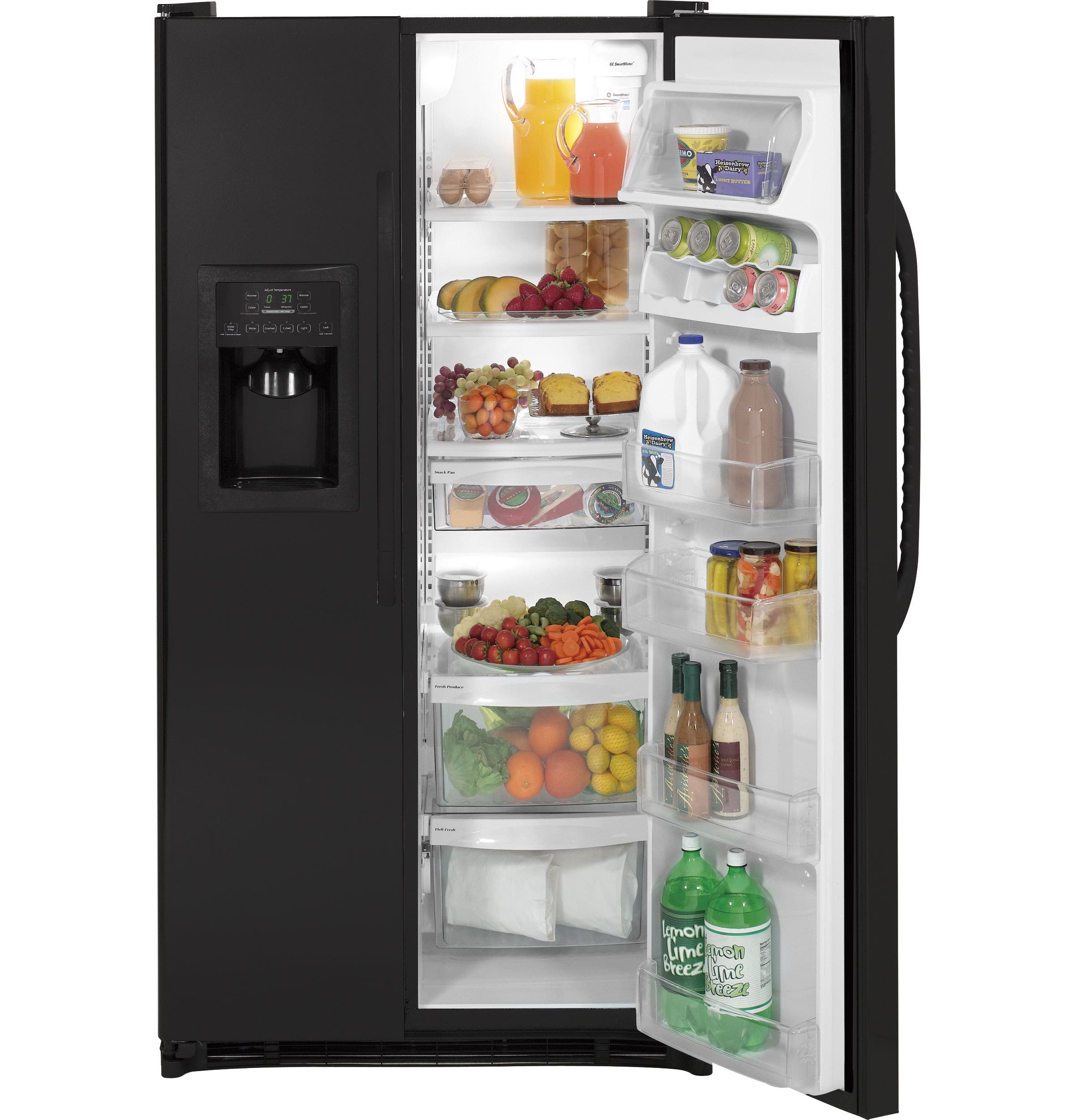 GE GSF25IGZBB Black