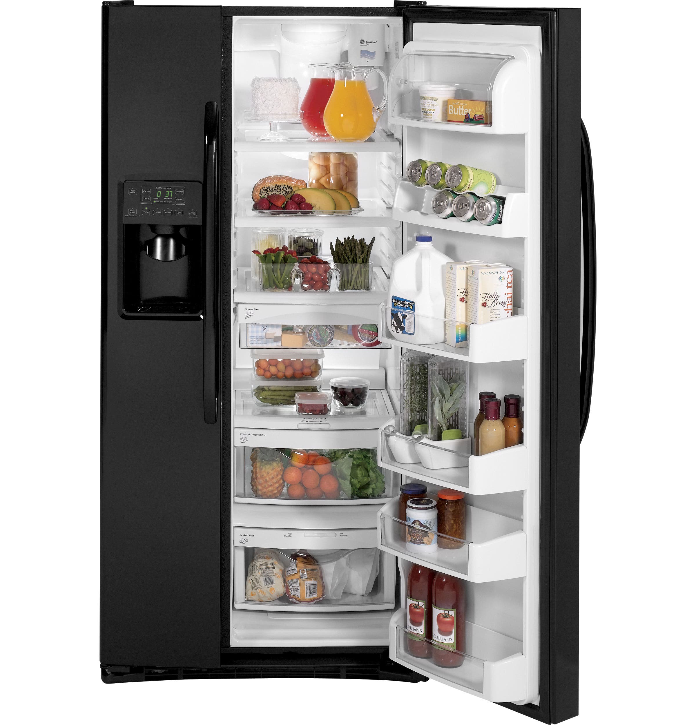 GE GSHF6KGZBB Black