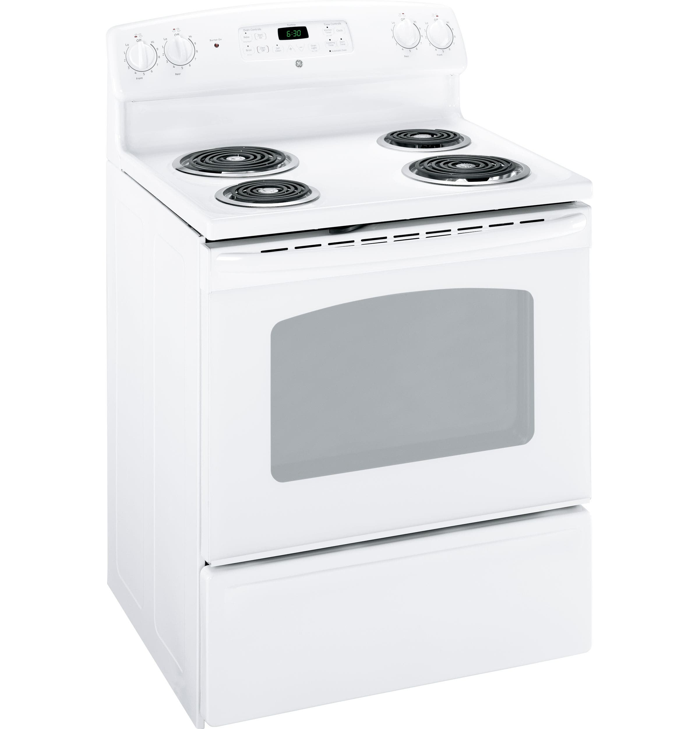 GE JBP28DRWW White