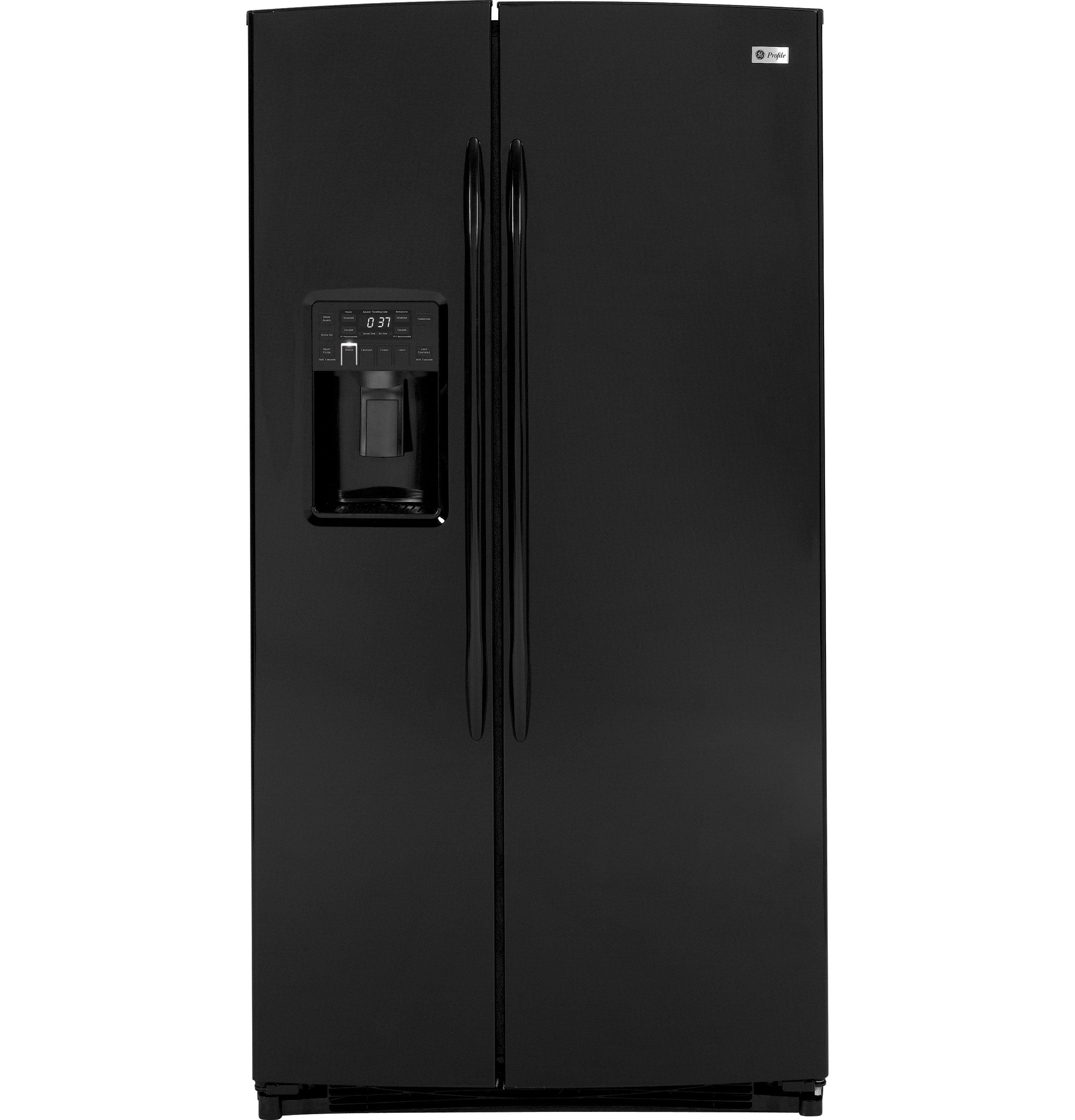 GE PSHF6PGZBB 25.9 cu. ft. Side by Side Refrigerator Black
