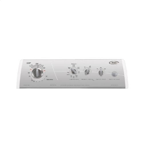 Whirlpool GEW9878PG Bisque with Gold Metallic Console
