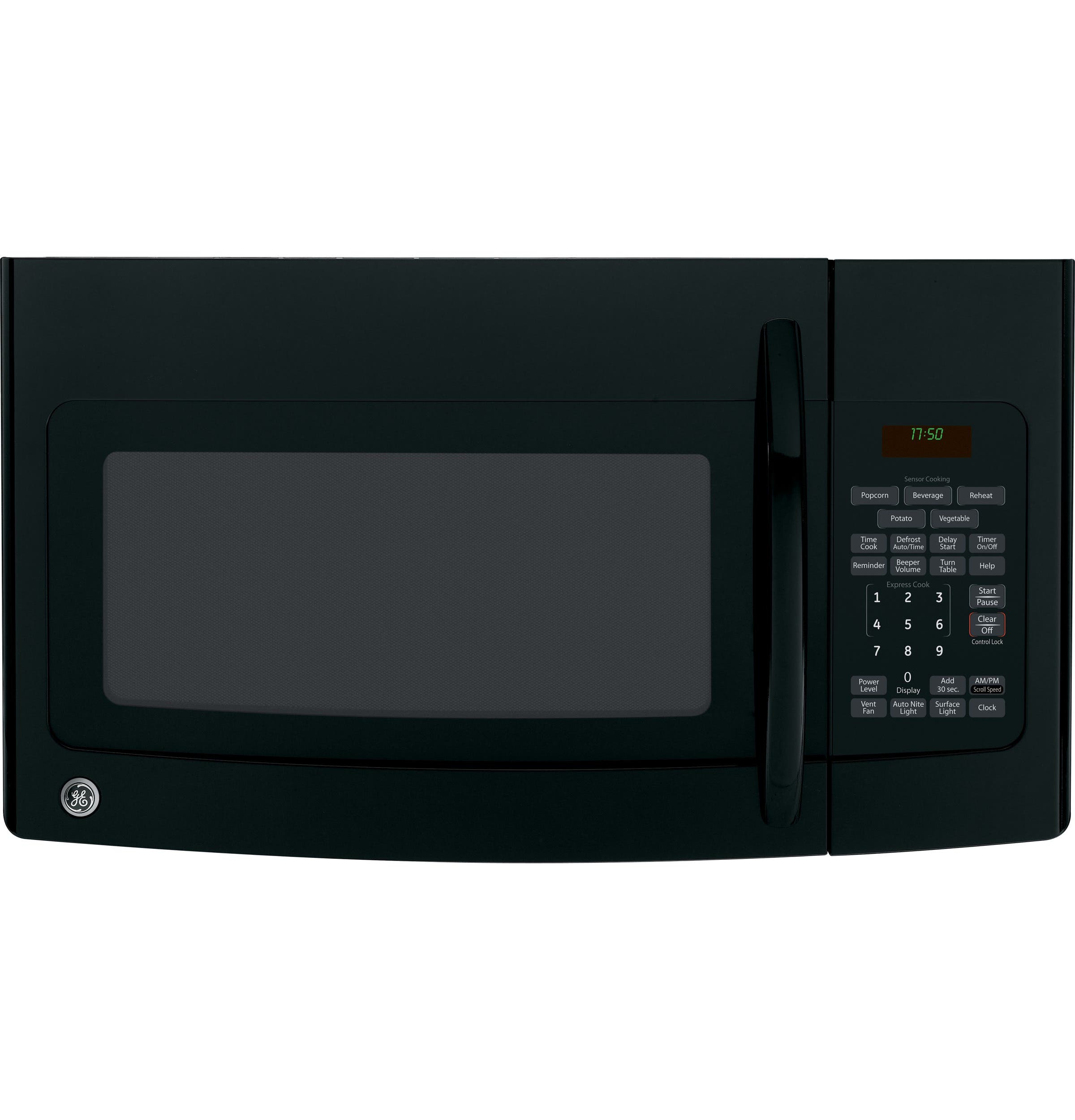 GE JVM1750DPBB Black