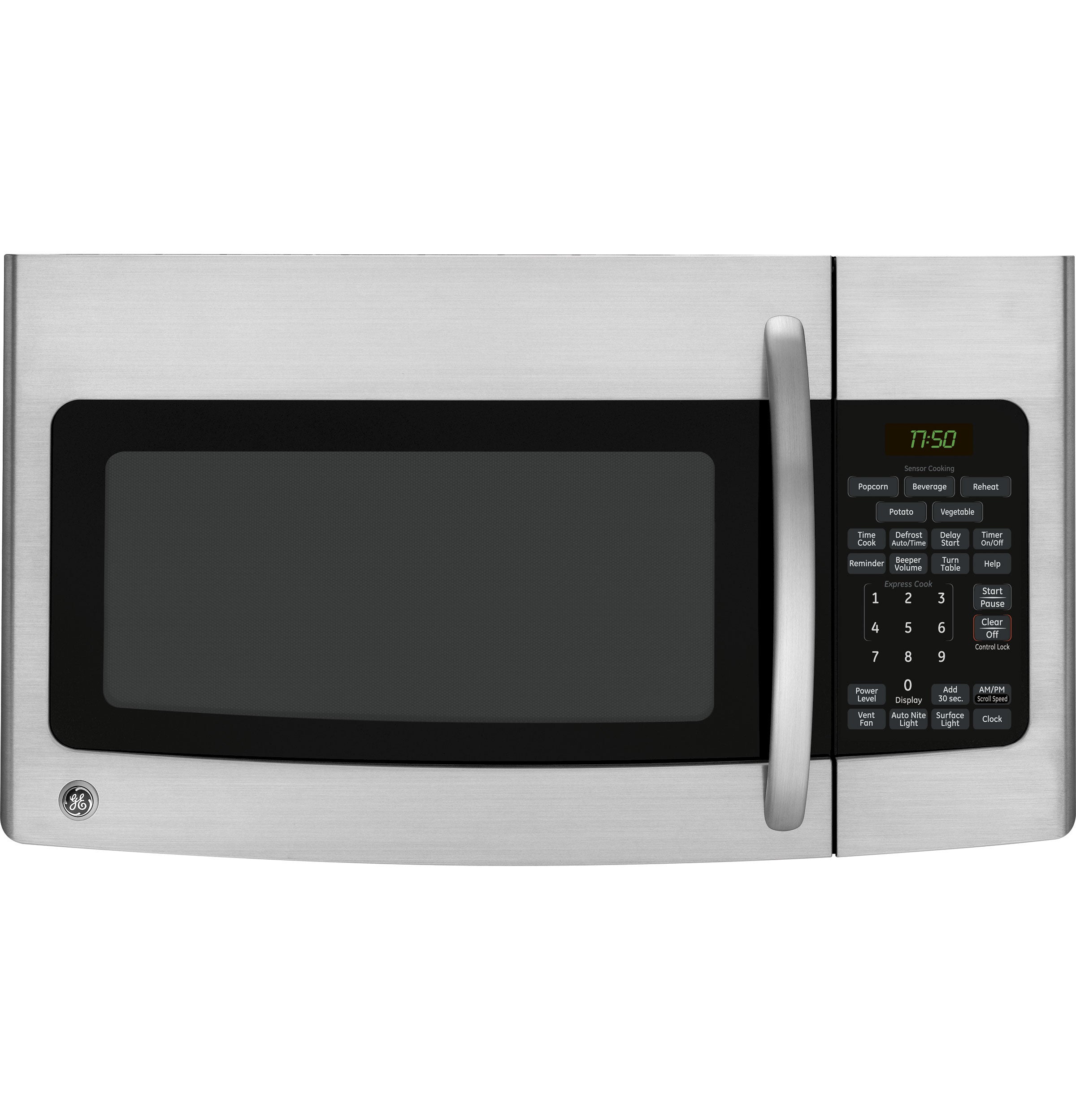 GE JVM1750SPSS 1.7 cu. ft. Over-the-Range Microwave Oven Stainless