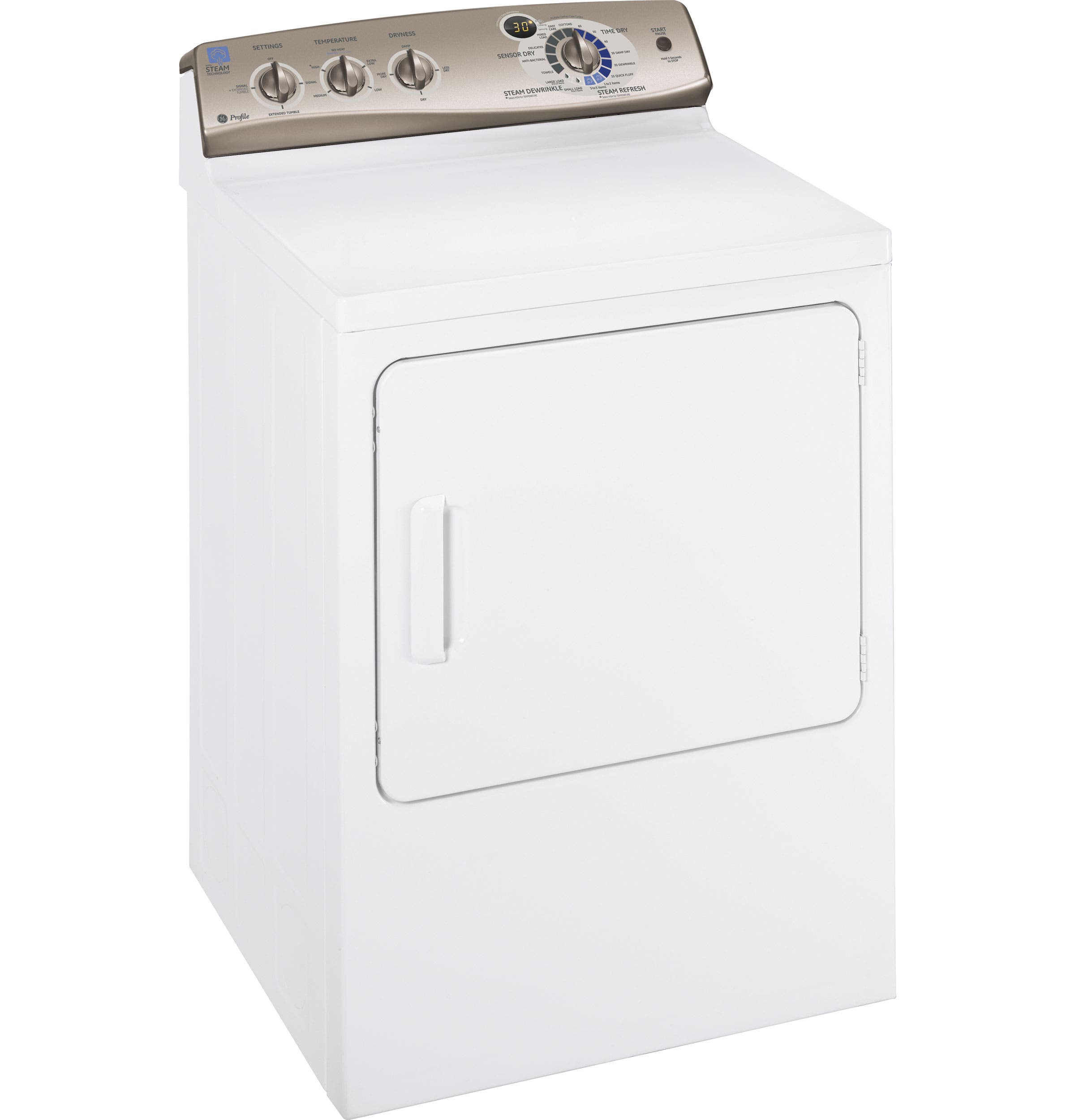 GE PTDS650GMWT White