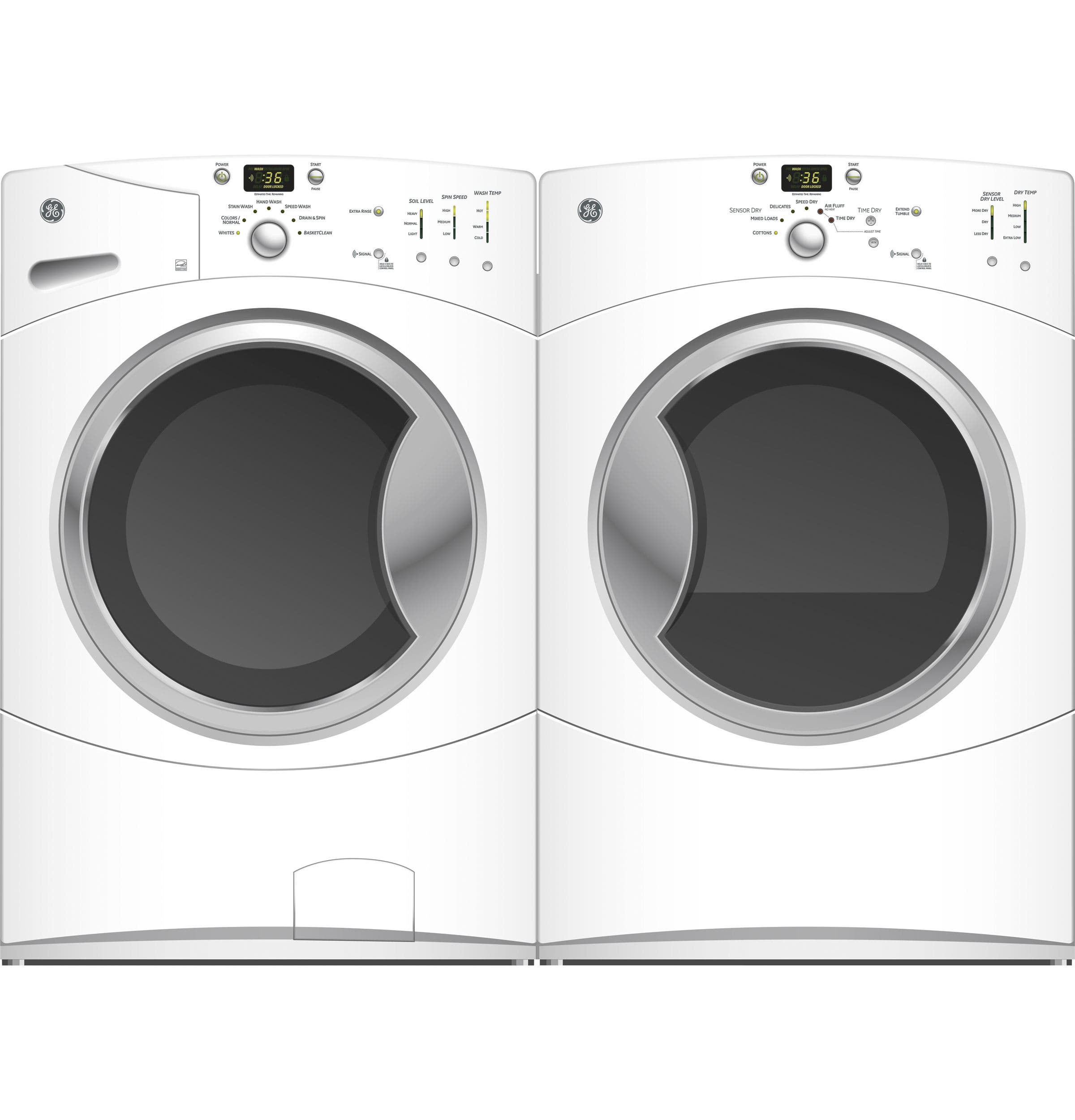 GE GFDN110ELWW White