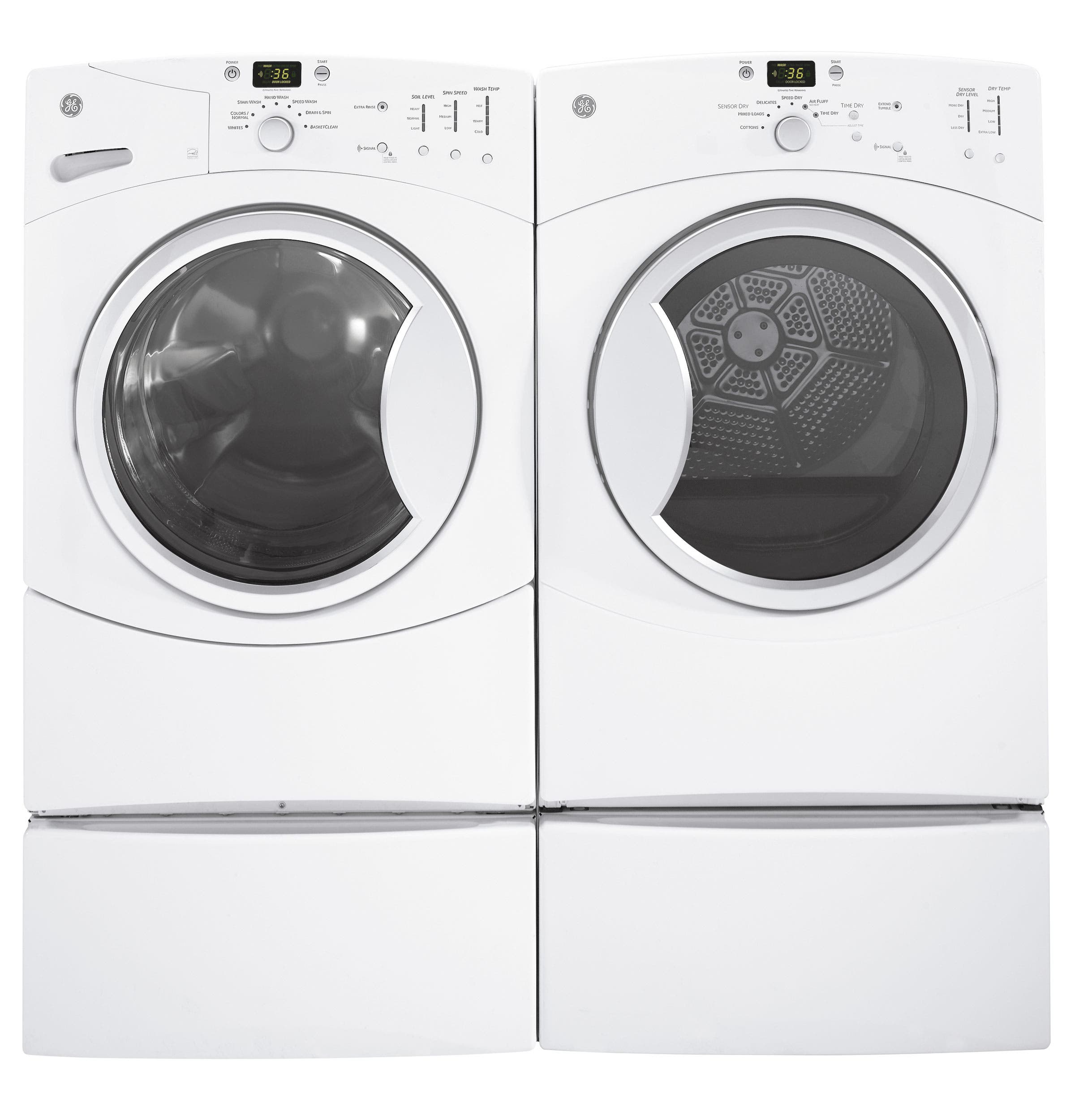 GE GFDN110ELWW White