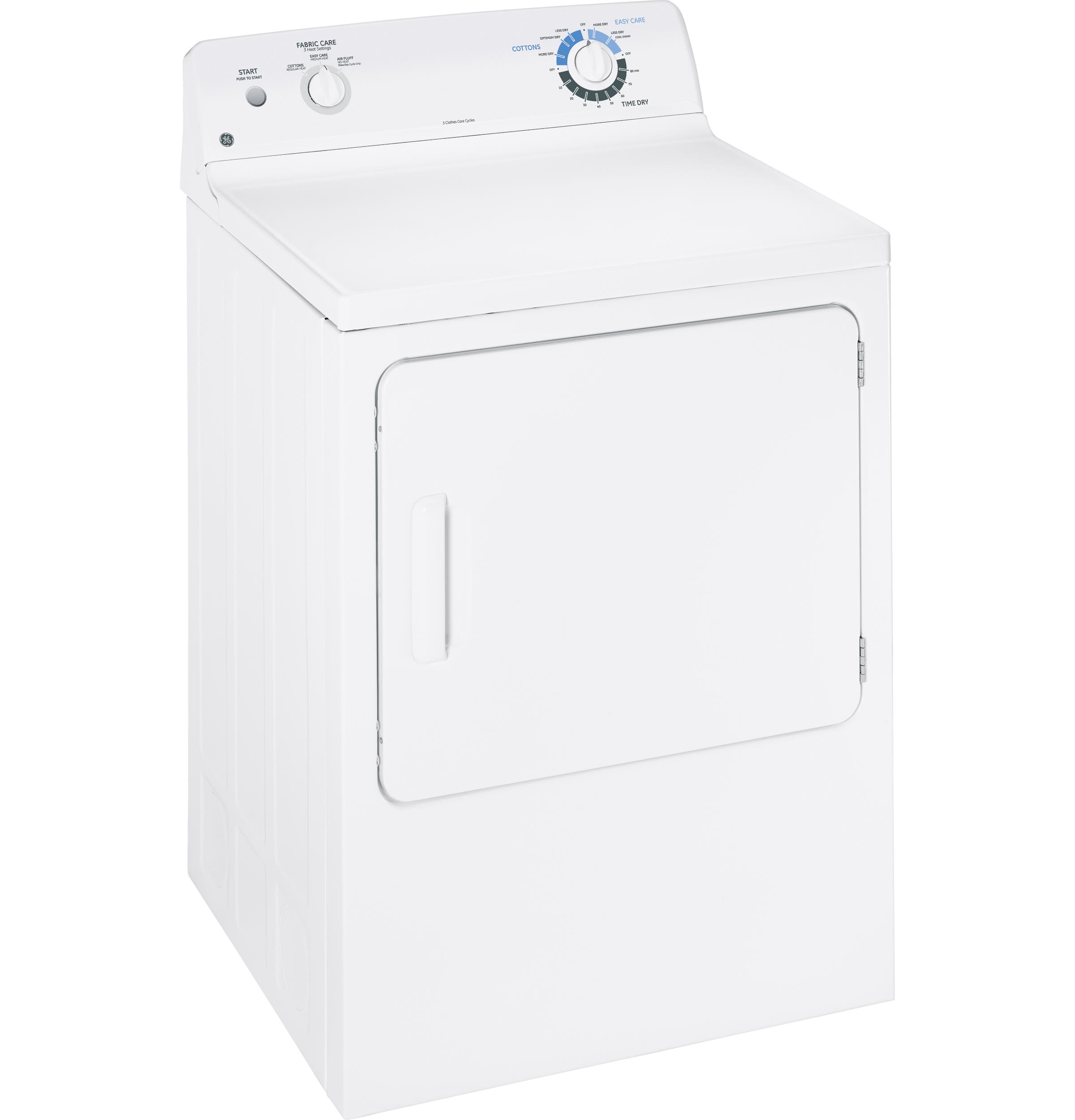 GE GTDX100GMWW White