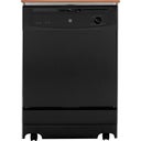 25" Convertible/Portable Dishwasher with 5 Wash Cycles, 4-Level PowerScrub Wash System, TouchTap Controls and Pirahna Hard Food Disposer