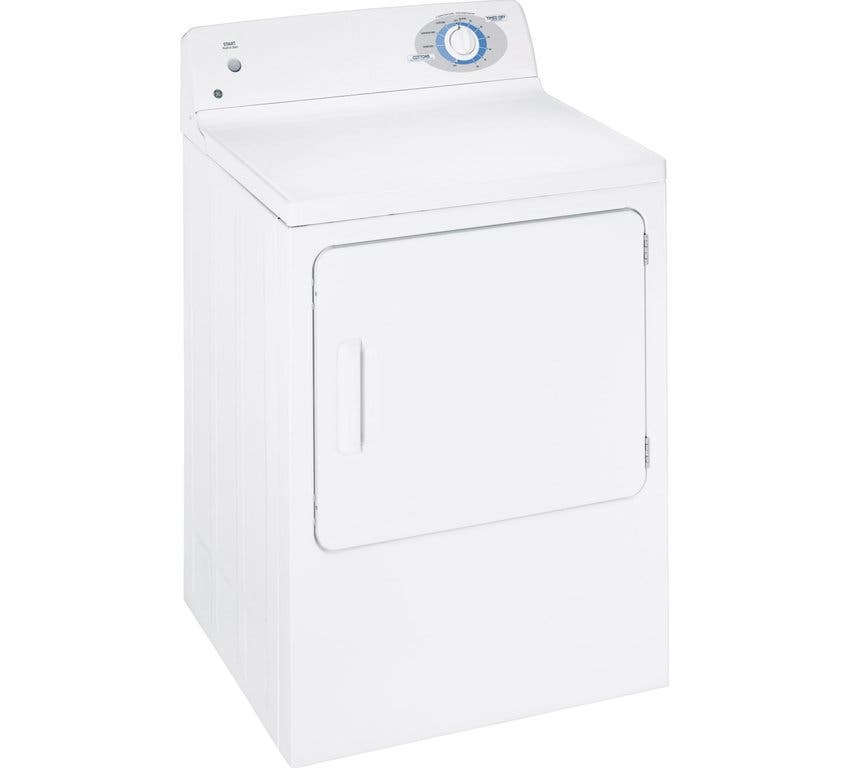 GE DVLR223GGWW White