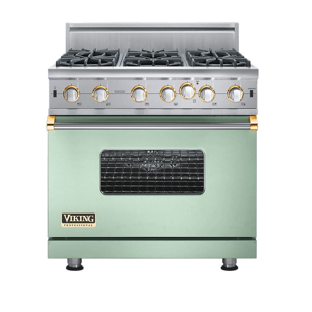 Viking VGIC5366BBR Custom Colors with Brass Accent