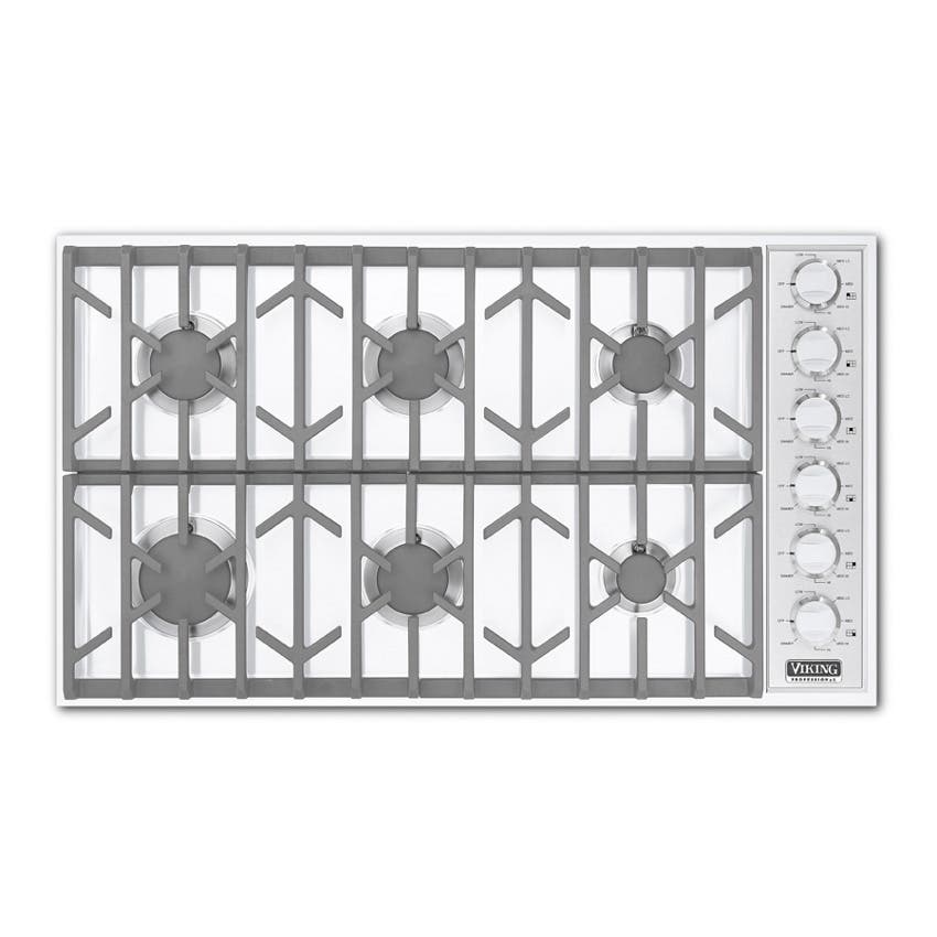 Viking VGSU1646BWH White, Natural Gas