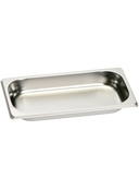 Stainless Steel Unperforated Pan, 1-1/2 Inch Deep, Half Tray Size