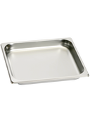 Stainless Steel Unperforated Pan, 1-1/2 Inch Deep