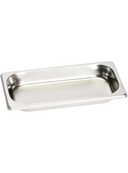 Stainless Steel Perforated Pan, 1-1/2 Inch Deep, Half Tray Size