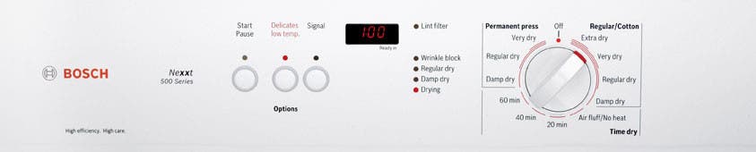 Bosch WTMC332SUS Silver