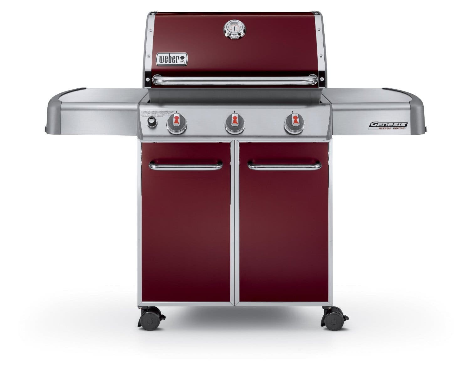 Weber 6514301 Brick Red, LP Gas