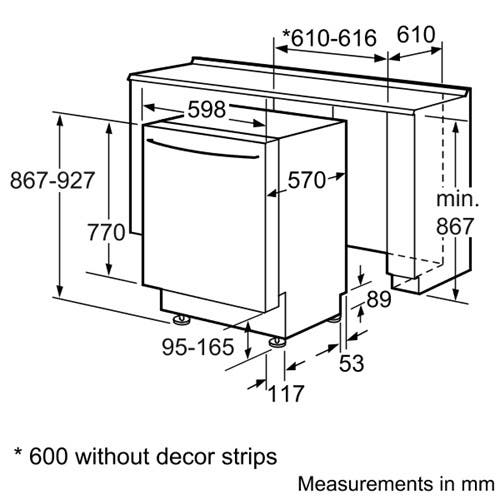 Bosch SHX68E15UC Stainless Steel