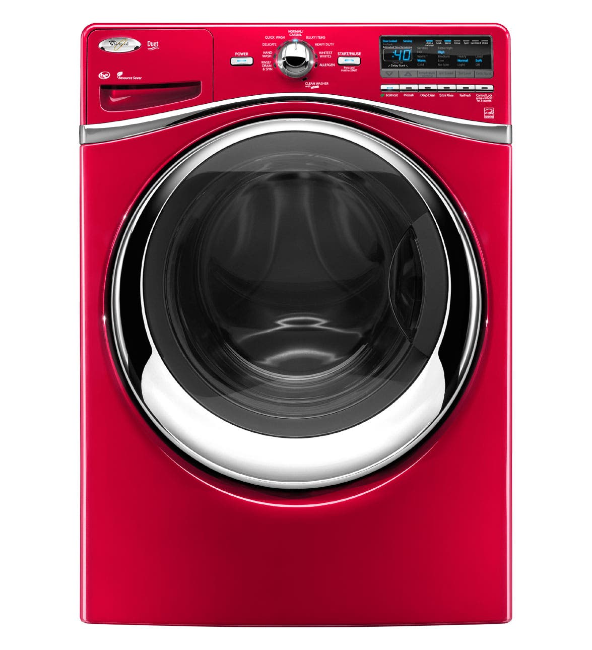 Whirlpool WFW94HEXR Cranberry